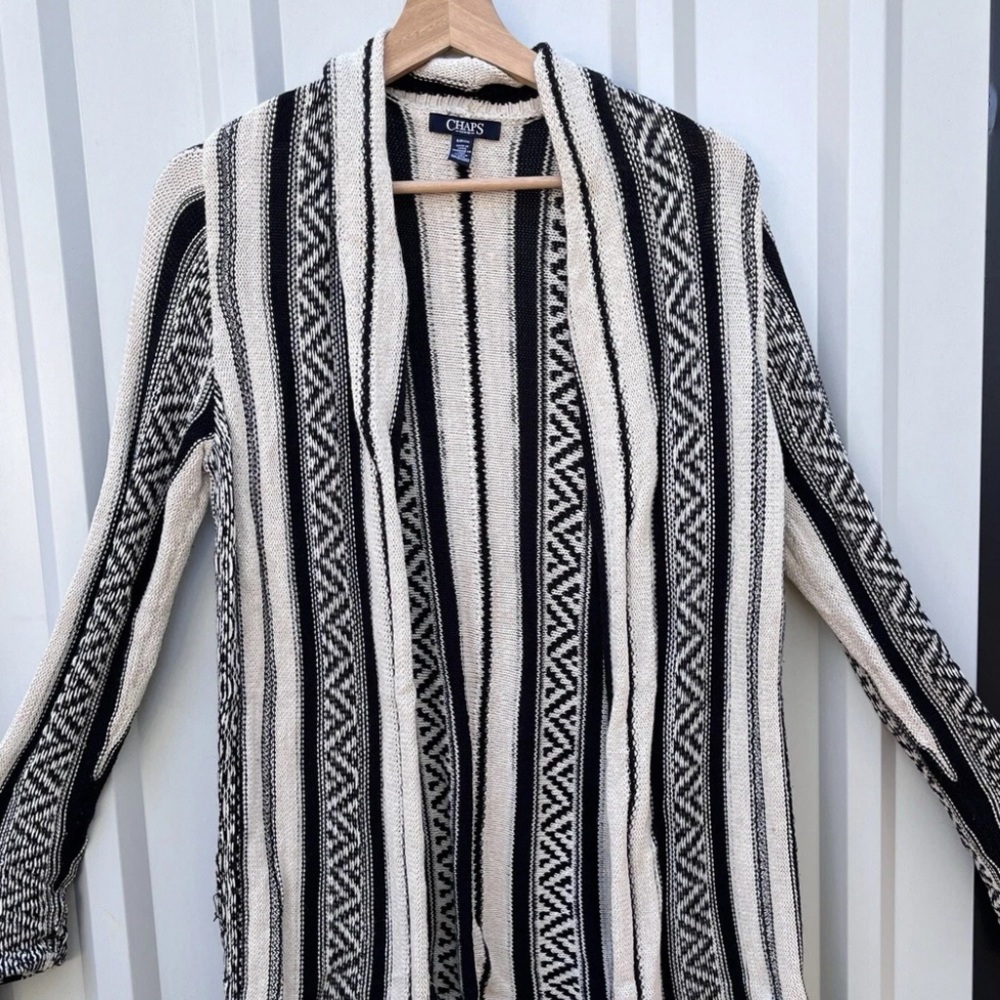 Chaps X Ralph Lauren cardigan sweater Yellowstone southwestern tribal pendleton - Picture 2 of 7